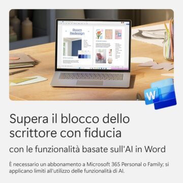 Festa Prime, Microsoft 365 Personal con AI e 1 TB sul cloud a soli 69 € - macitynet.it