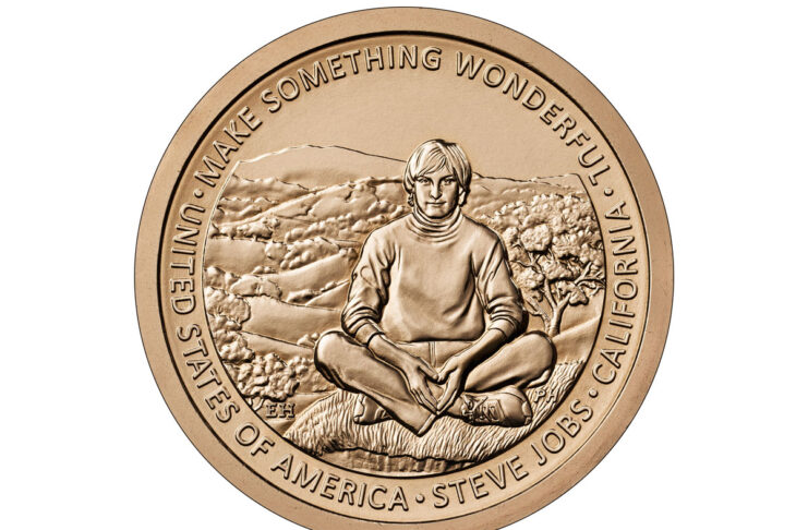 Steve Jobs su una moneta commemorativa da 1$ nel 2026 - macitynet.it
