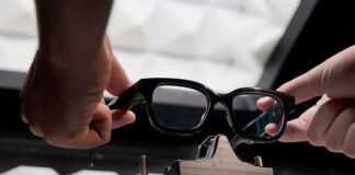 Prototipo di occhiali di Magic Leap.