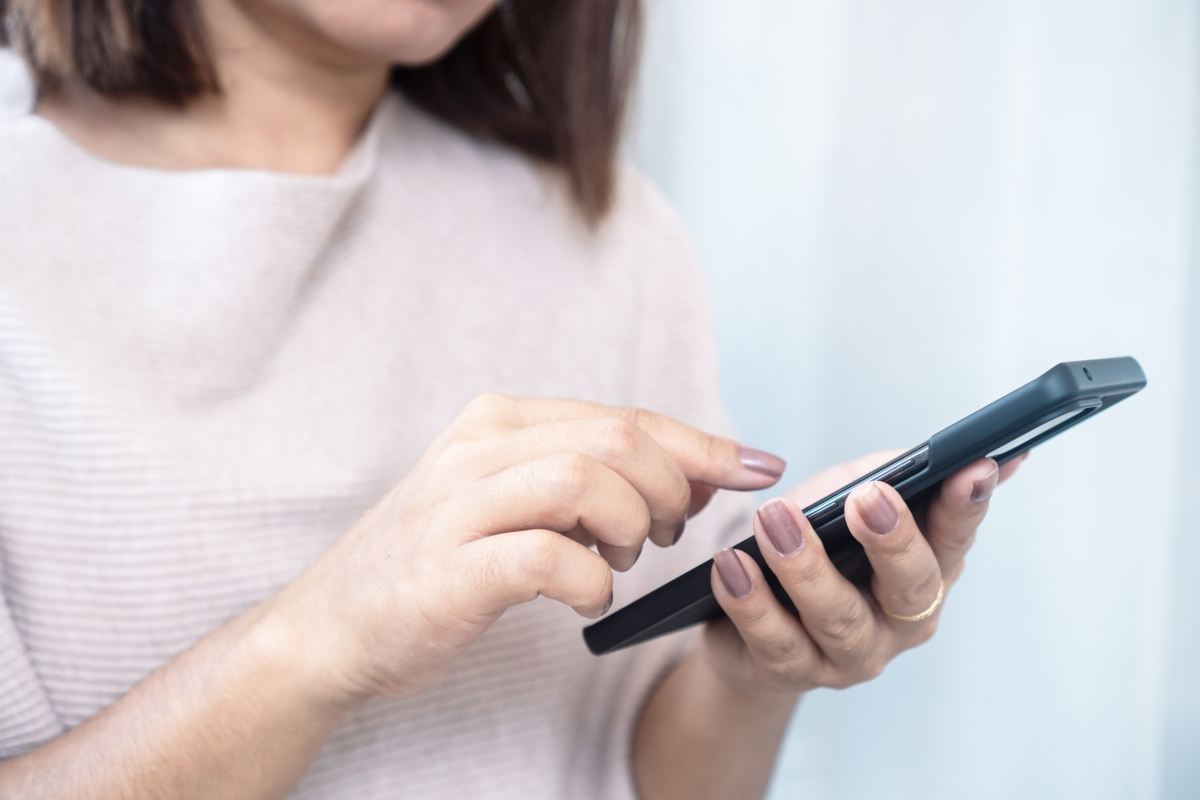 smartphone Ora solare controlla smartphone