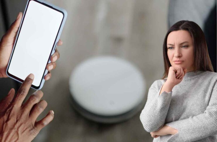 pericolo aspirapolvere moderno