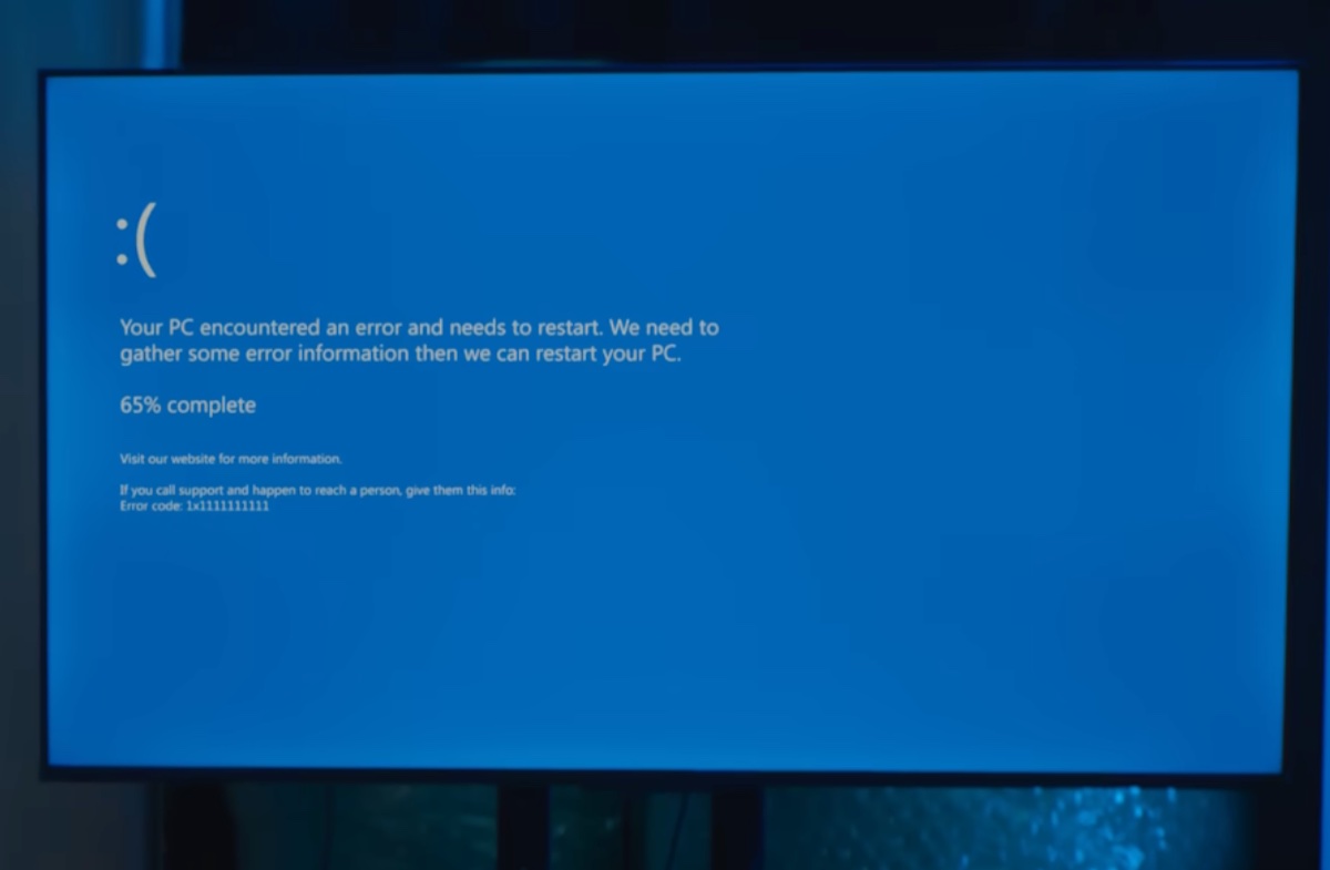 Apple colpisce Windows dove fa male, lo schermo blu della morte - macitynet.it Apple colpisce Windows dove fa male, lo schermo blu della morte - macitynet.it