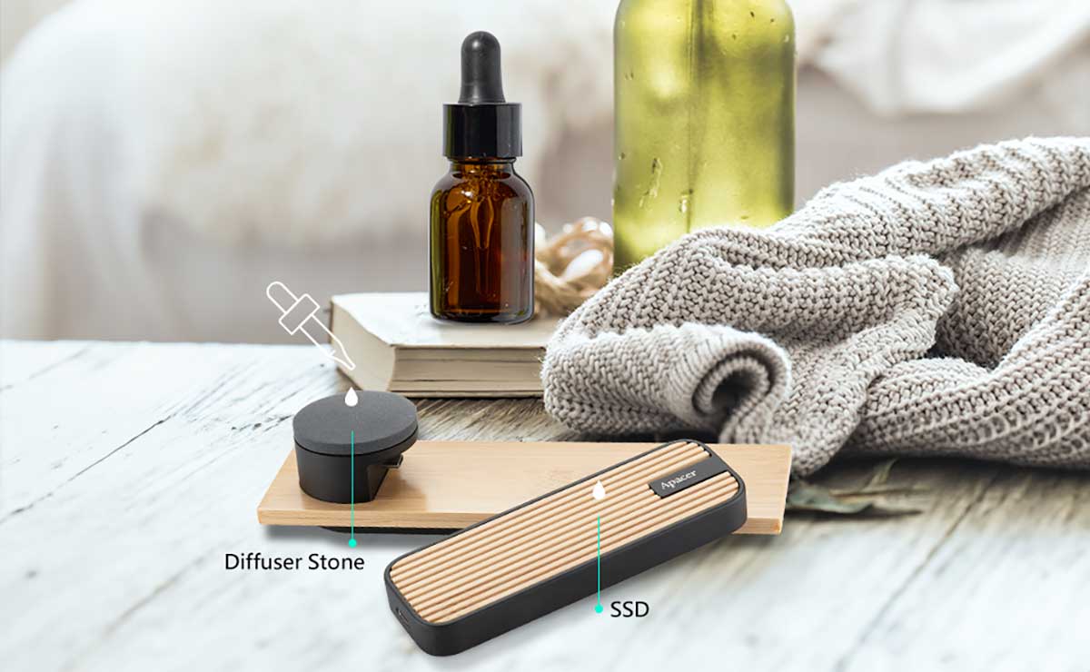 Apacer AS712 è un SSD esterno con integrato diffusore di aromi - macitynet.it Apacer AS712 è un SSD esterno con integrato diffusore di aromi - macitynet.it