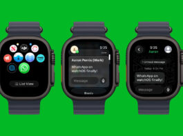 WhatsApp per Apple Watch.