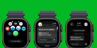 WhatsApp per Apple Watch.