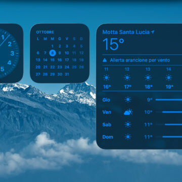 macOS 26 Tahoe, come aggiungere e personalizzare i widget sulla Scrivania - macitynet.it