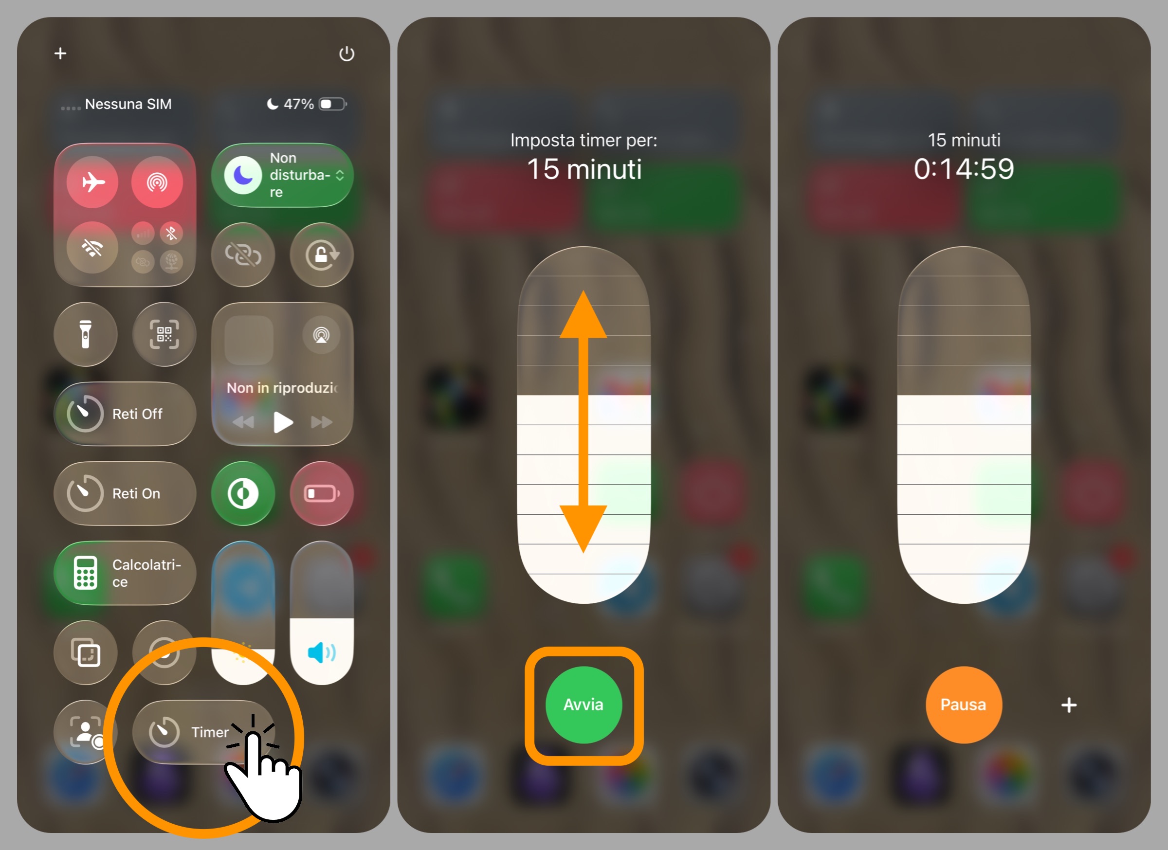 Come impostare i Timer direttamente dal Centro di Controllo di iPhone e iPad - macitynet.it Come impostare i Timer direttamente dal Centro di Controllo di iPhone e iPad - macitynet.it