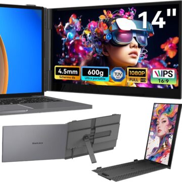Blackview SCM6, monitor portatile 14 pollici a soli 109,99 € col Black Friday - macitynet.it