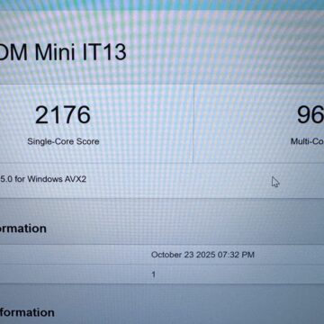 Recensione mini PC GEEKOM IT13 2025 Edition, piccolo ma potente e con tante porte - macitynet.it