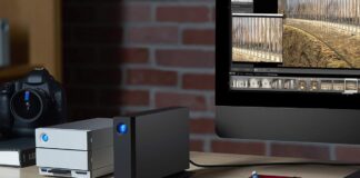 Lacie d2 professional per i professionisti creativi che utilizzano PC portatili basati su unità SSD o computer all-in-one con una capacità di memorizzazione limitata