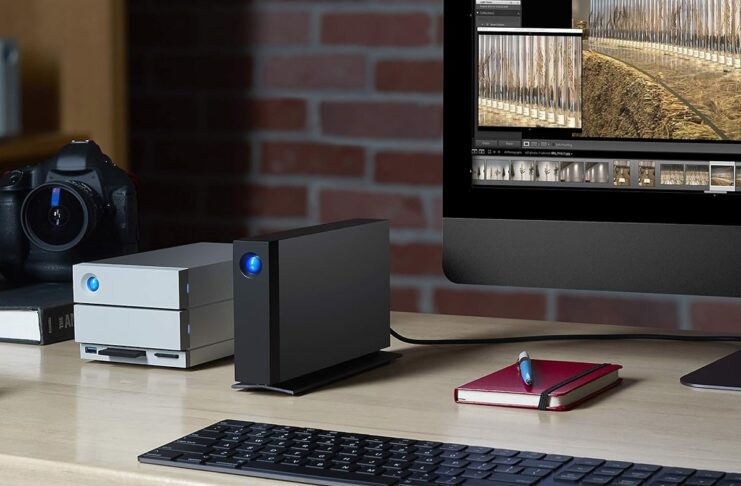 Lacie d2 professional per i professionisti creativi che utilizzano PC portatili basati su unità SSD o computer all-in-one con una capacità di memorizzazione limitata