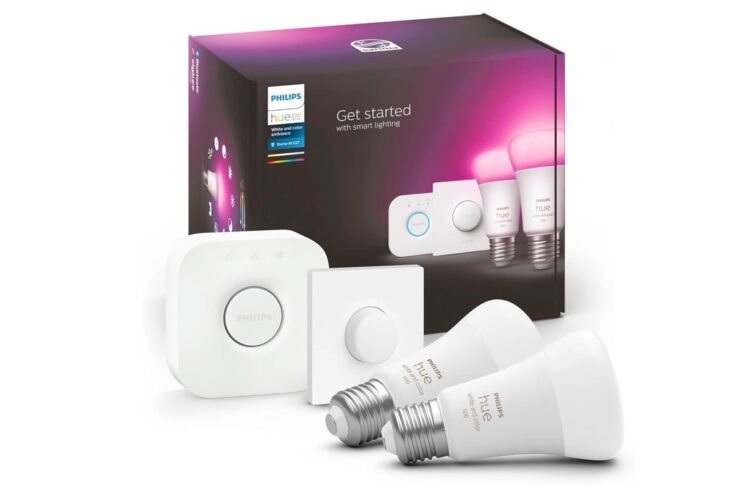 Black Friday, lampade smart Philips Hue White & Color Ambiance in offerta speciale del giorno a 74,99 - macitynet.it