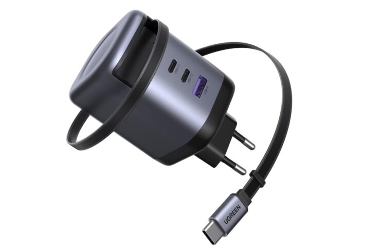 Black Friday, caricatore USB C da 100W con 3 porte e cavo integrato, solo 35,99 € - macitynet.it