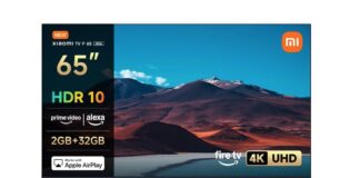 Black Friday, XIAOMI TV 65 pollici, solo 359 euro - macitynet.it