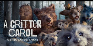 Fotogramma dello spot “A criter Carol”