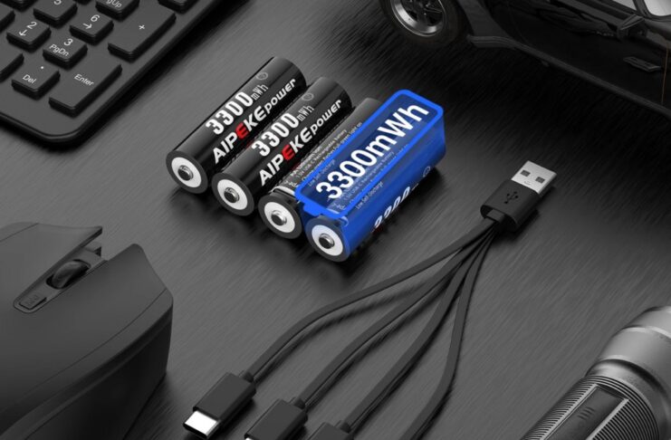 Offerta bomba, due batterie stilo AA ricaricabili via USB-C a meno di 4,50 € - macitynet.it