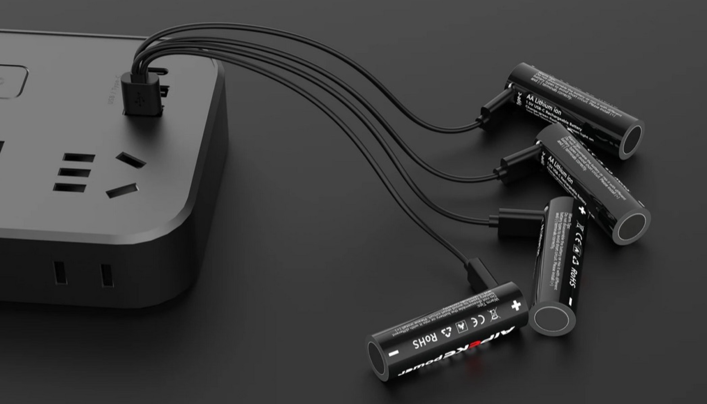 Offerta bomba, due batterie stilo AA ricaricabili via USB-C a meno di 4,50 € - macitynet.it