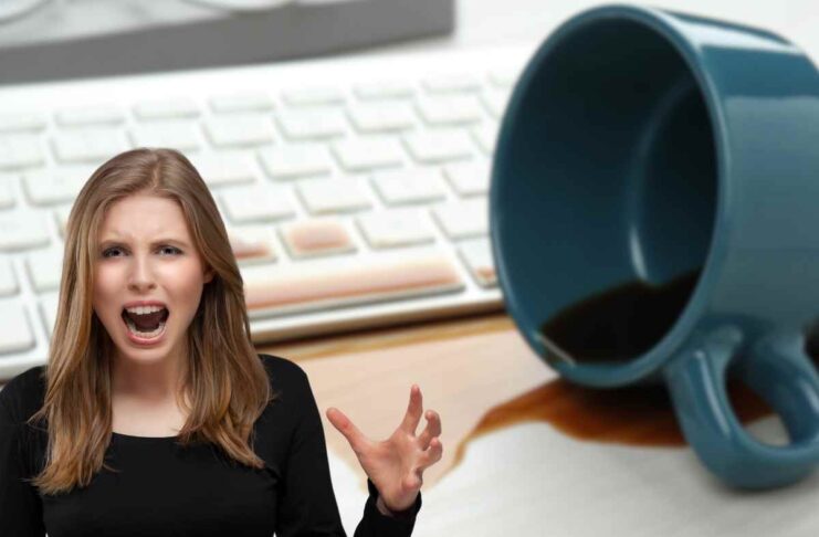 caffè acqua pc cosa fare