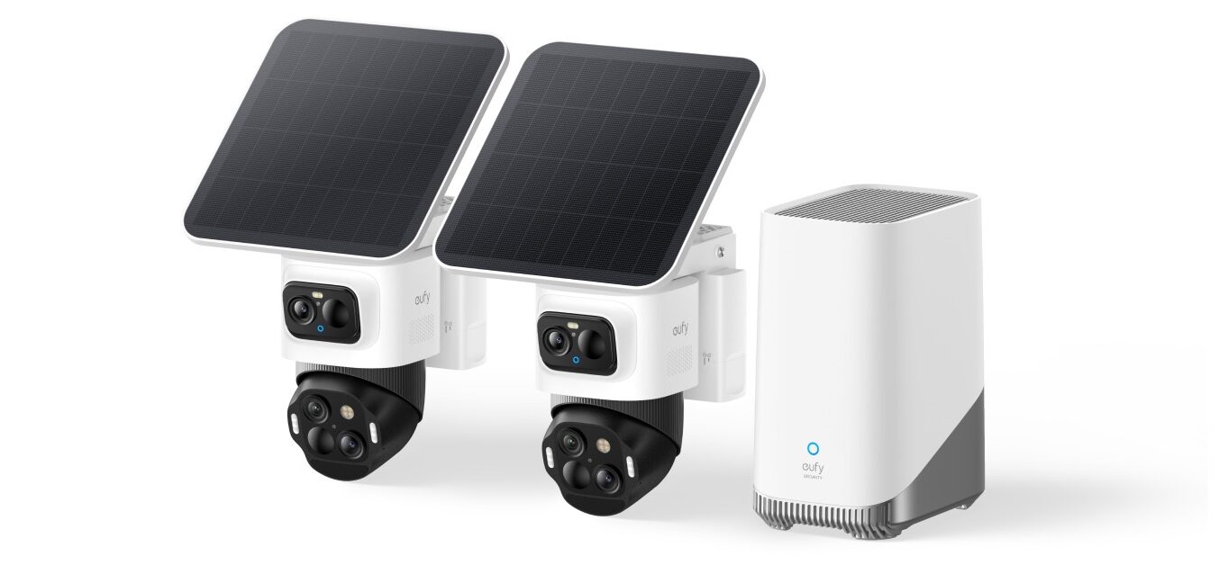 eufyCam S4 è la nuova ibrida Tri-Cam con alimentazione solare - macitynet.it eufyCam S4 è la nuova ibrida Tri-Cam con alimentazione solare - macitynet.it