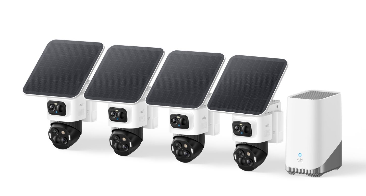 eufyCam S4 è la nuova ibrida Tri-Cam con alimentazione solare - macitynet.it eufyCam S4 è la nuova ibrida Tri-Cam con alimentazione solare - macitynet.it