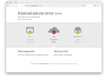 Internal server error