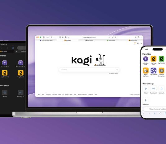 Orion è un browser web alternativo a Safari Browser Orion