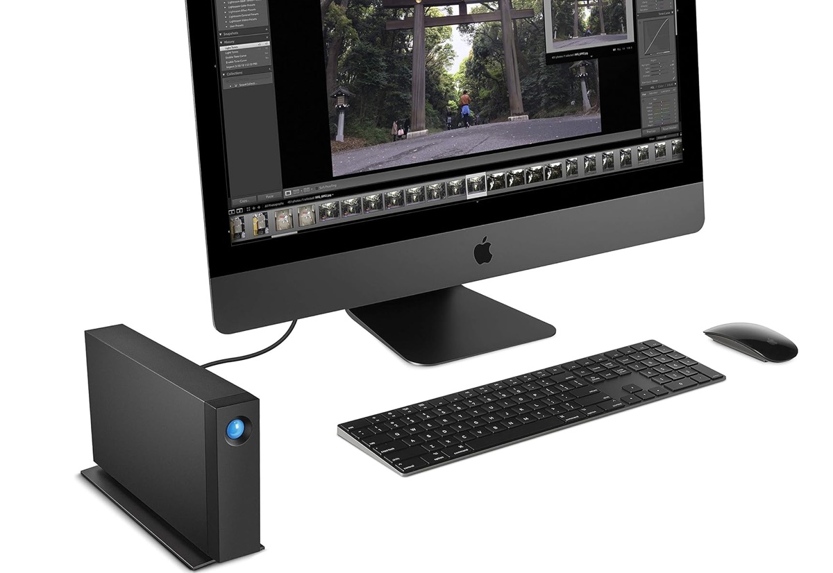 macitynet.it L'unità disco seagate accanto ad un iMac