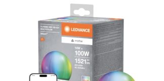 Metà prezzo per LEDVANCE SMART Matter Globe, lampada LED potente e universale per la smart home - macitynet.it