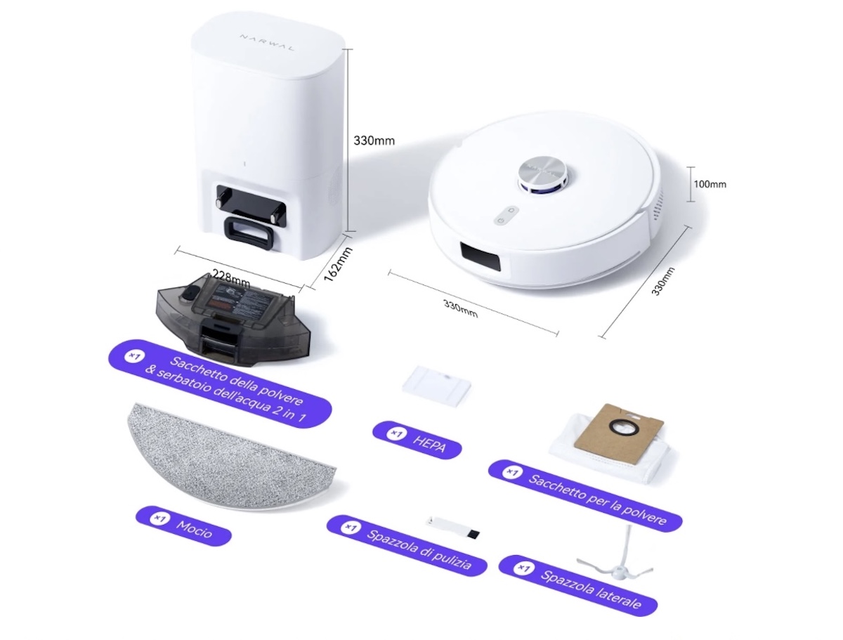 Recensione Narwal Freo-S, il robot aspirapolvere entry-level che punta all’essenziale - macitynet.it Recensione Narwal Freo-S, il robot aspirapolvere entry-level che punta all’essenziale - macitynet.it