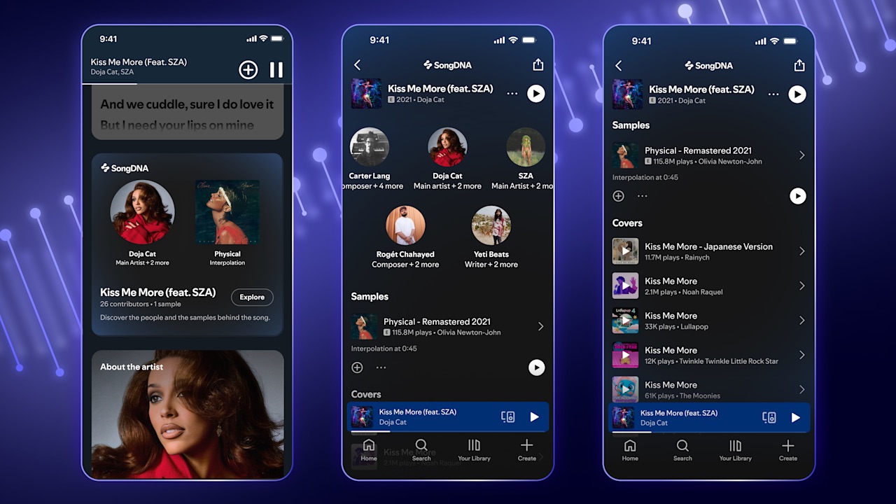 Spotify evolve con il trasferimento nativo delle playlist e la funzione SongDNA - macitynet.it Spotify evolve con il trasferimento nativo delle playlist e la funzione SongDNA - macitynet.it