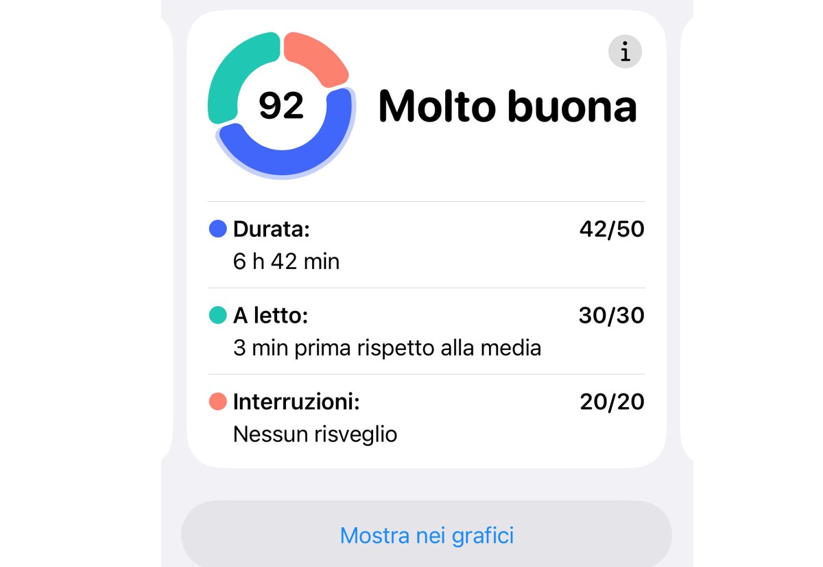 Punteggio sonno nelle novità di iOS 26.2 Punteggio sonno nelle novità di iOS 26.2