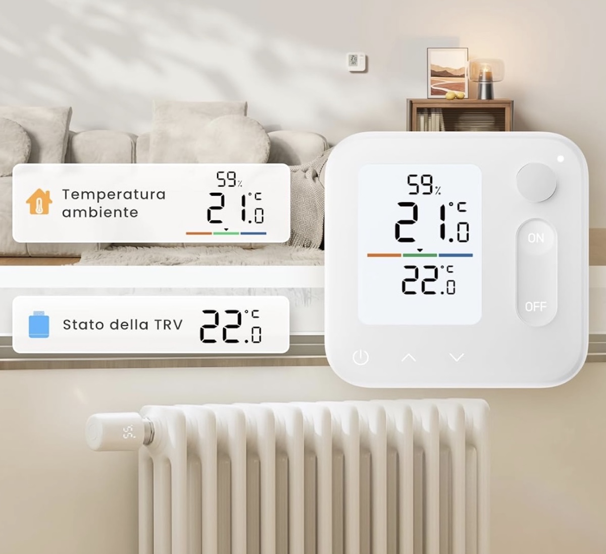 Recensione SwitchBot Termostato smart per radiatore, controllo diretto o via Matter - macitynet.it Recensione SwitchBot Termostato smart per radiatore, controllo diretto o via Matter - macitynet.it