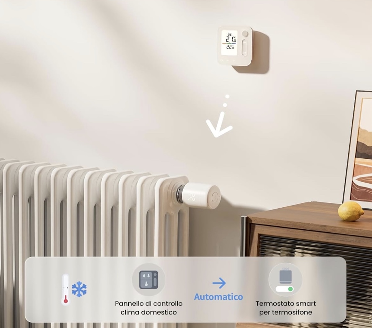 Recensione SwitchBot Termostato smart per radiatore, controllo diretto o via Matter - macitynet.it Recensione SwitchBot Termostato smart per radiatore, controllo diretto o via Matter - macitynet.it