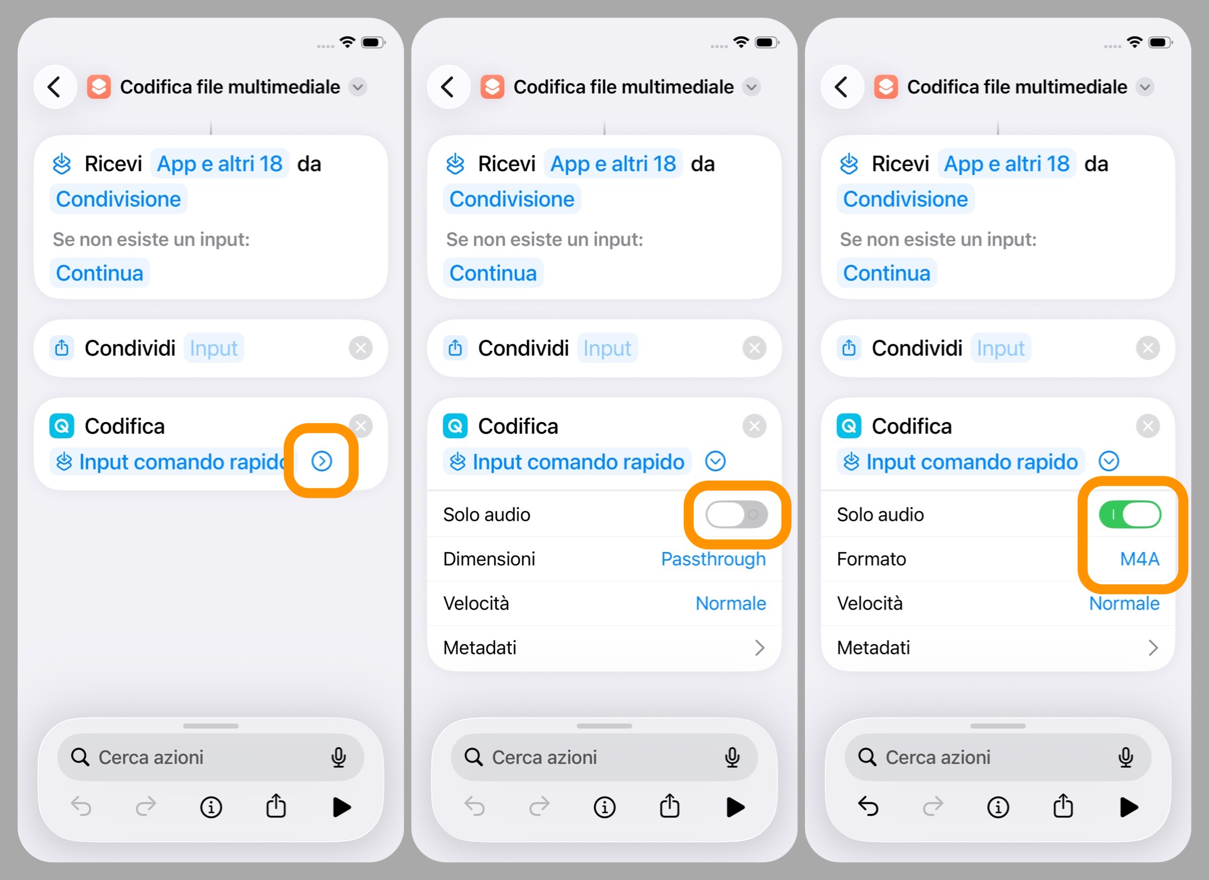 Estrarre la traccia audio da qualsiasi video coi Comandi Rapidi - macitynet.it Estrarre la traccia audio da qualsiasi video coi Comandi Rapidi - macitynet.it