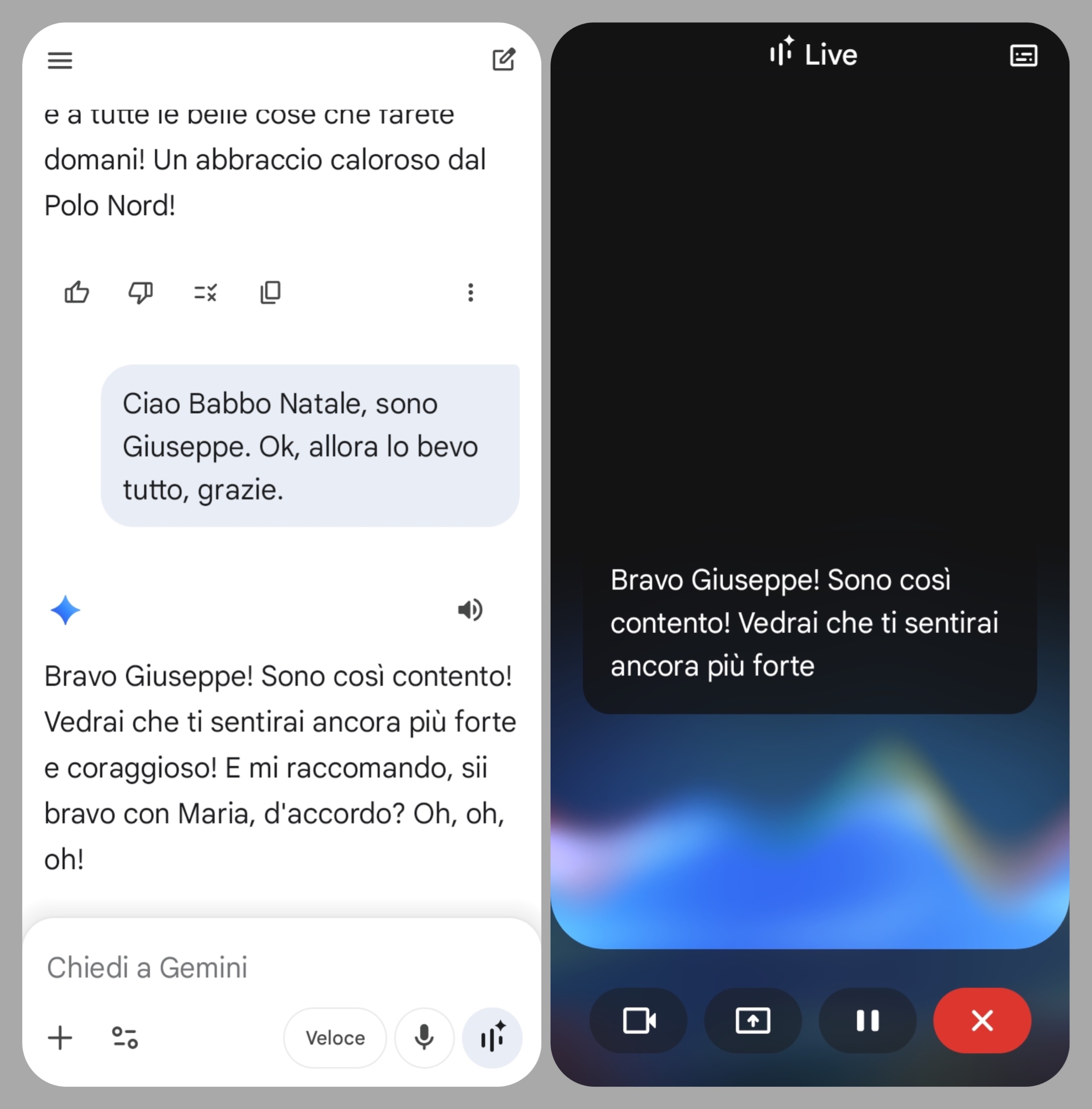 Come è buona l'AI, si finge pure Babbo Natale - macitynet.it Come è buona l'AI, si finge pure Babbo Natale - macitynet.it