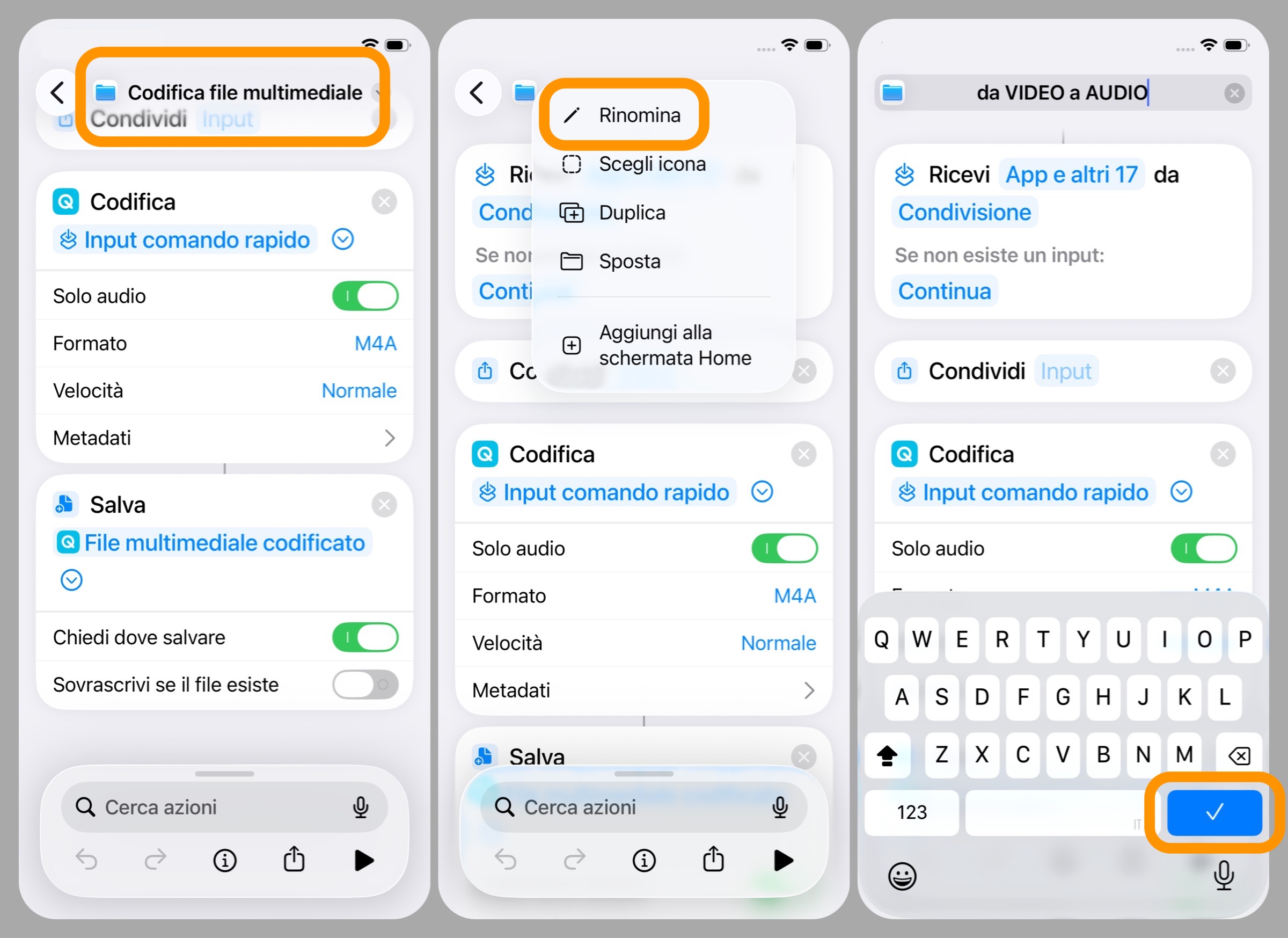 Estrarre la traccia audio da qualsiasi video coi Comandi Rapidi - macitynet.it Estrarre la traccia audio da qualsiasi video coi Comandi Rapidi - macitynet.it