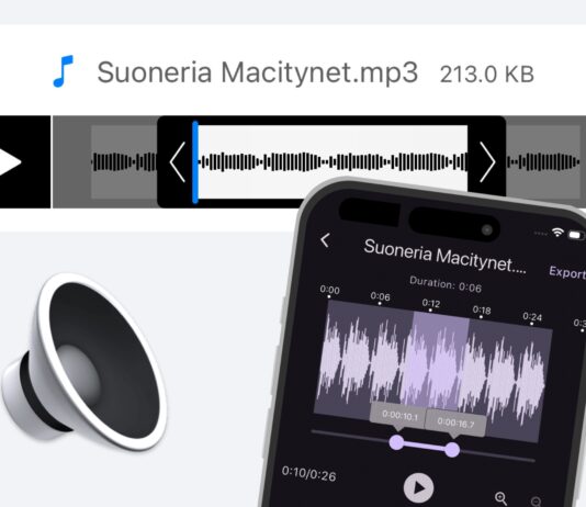 Come tagliare un file audio su iPhone e iPad Come tagliare un file audio su iPhone e iPad - macitynet.it