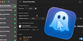Ghost Input registra e riproduce automaticamente azioni di tastiera e mouse su Mac - macitynet.it