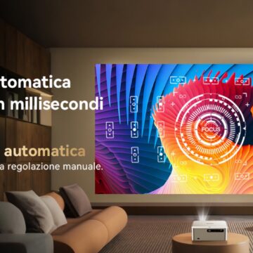 OSCAL PV800Pro, videoproiettore con 1400 ANSI lumen si vede anche di giorno - macitynet.it