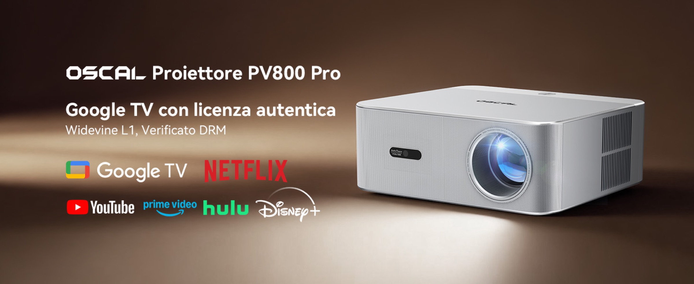 OSCAL PV800Pro, videoproiettore con 1400 ANSI lumen si vede anche di giorno - macitynet.it OSCAL PV800Pro, videoproiettore con 1400 ANSI lumen si vede anche di giorno - macitynet.it