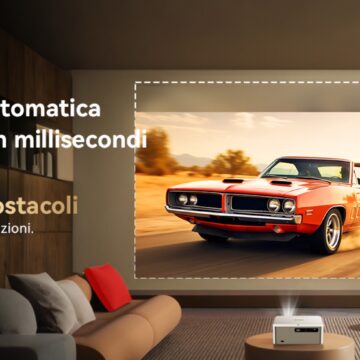 OSCAL PV800Pro, videoproiettore con 1400 ANSI lumen si vede anche di giorno - macitynet.it