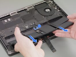 La batteria del MacBook Pro 14 pollici M5 si sostituisce così La batteria del MacBook Pro 14 pollici m5 si sostituisce così - macitynet.it