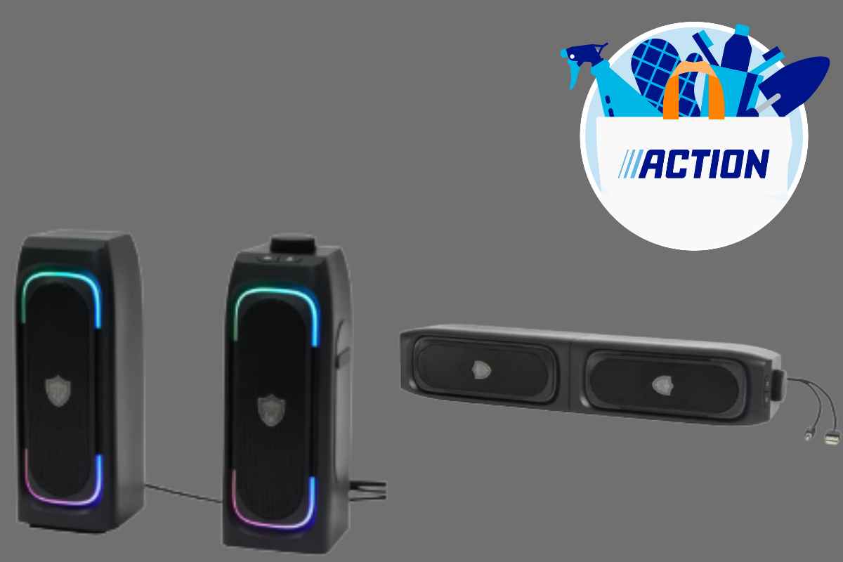 altoparlanti offerta action