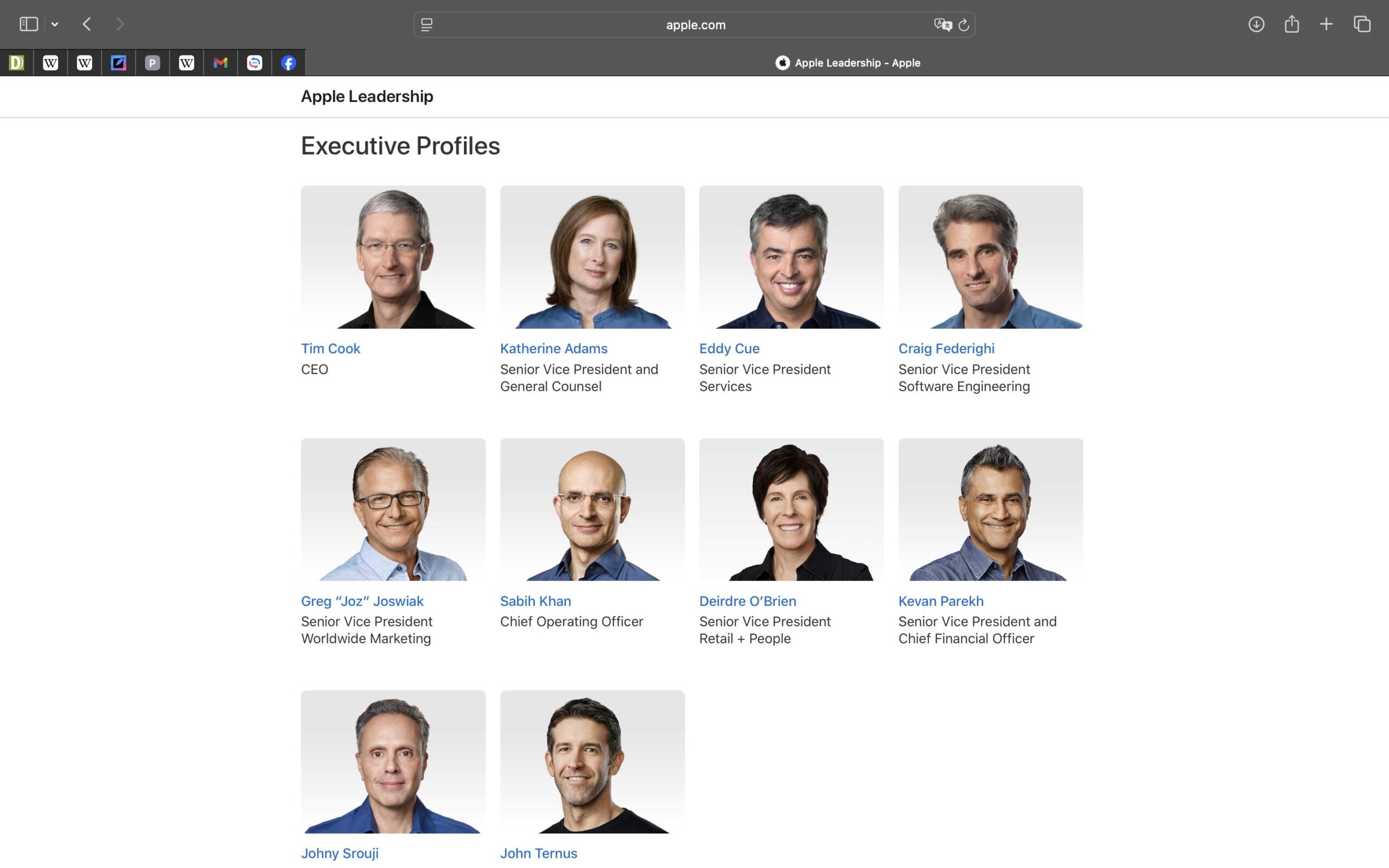 John Giannandrea sparisce dalla sezione del sito Apple dedicata ai dirigenti - macitynet.it John Giannandrea sparisce dalla sezione del sito Apple dedicata ai dirigenti - macitynet.it
