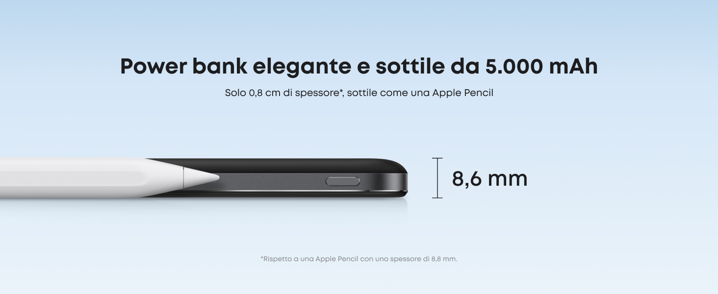 La powerbank magnetica più sottile al mondo è sconto su Amazon: 39,99 euro - macitynet.it La powerbank magnetica più sottile al mondo è sconto su Amazon: 39,99 euro - macitynet.it