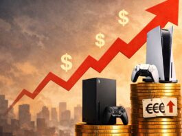 Prezzi console in aumento