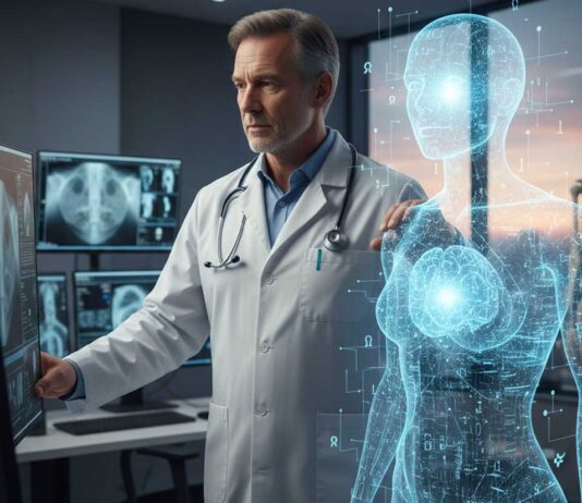Radiologia, l’Intelligenza Artificiale non farà scomparire i professionisti della diagnostica per immagini Immagine creata con Google Gemini