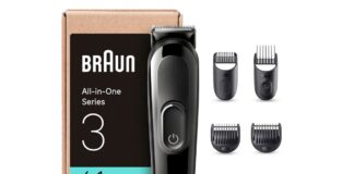 Regolabarba e Tagliacapelli Braun, 6-in-1 a 19,99 euro - macitynet.it