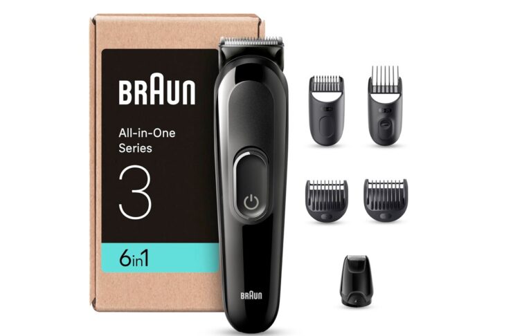 Regolabarba e Tagliacapelli Braun, 6-in-1 a 19,99 euro - macitynet.it