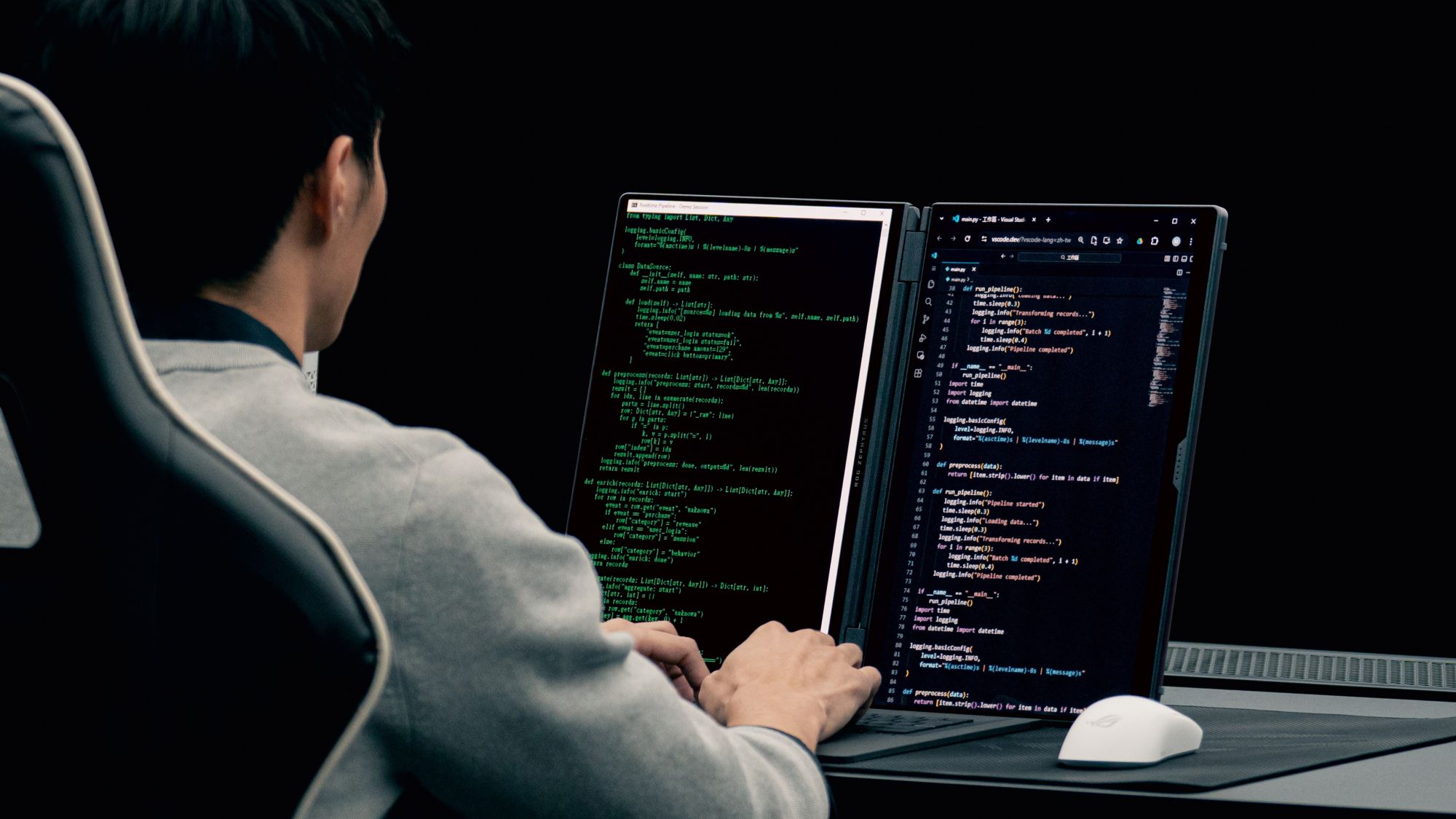 ASUS ROG Zephyrus Duo al CES 2026 raddoppia il gaming con il dual-screen - macitynet.it ASUS ROG Zephyrus Duo al CES 2026 raddoppia il gaming con il dual-screen - macitynet.it